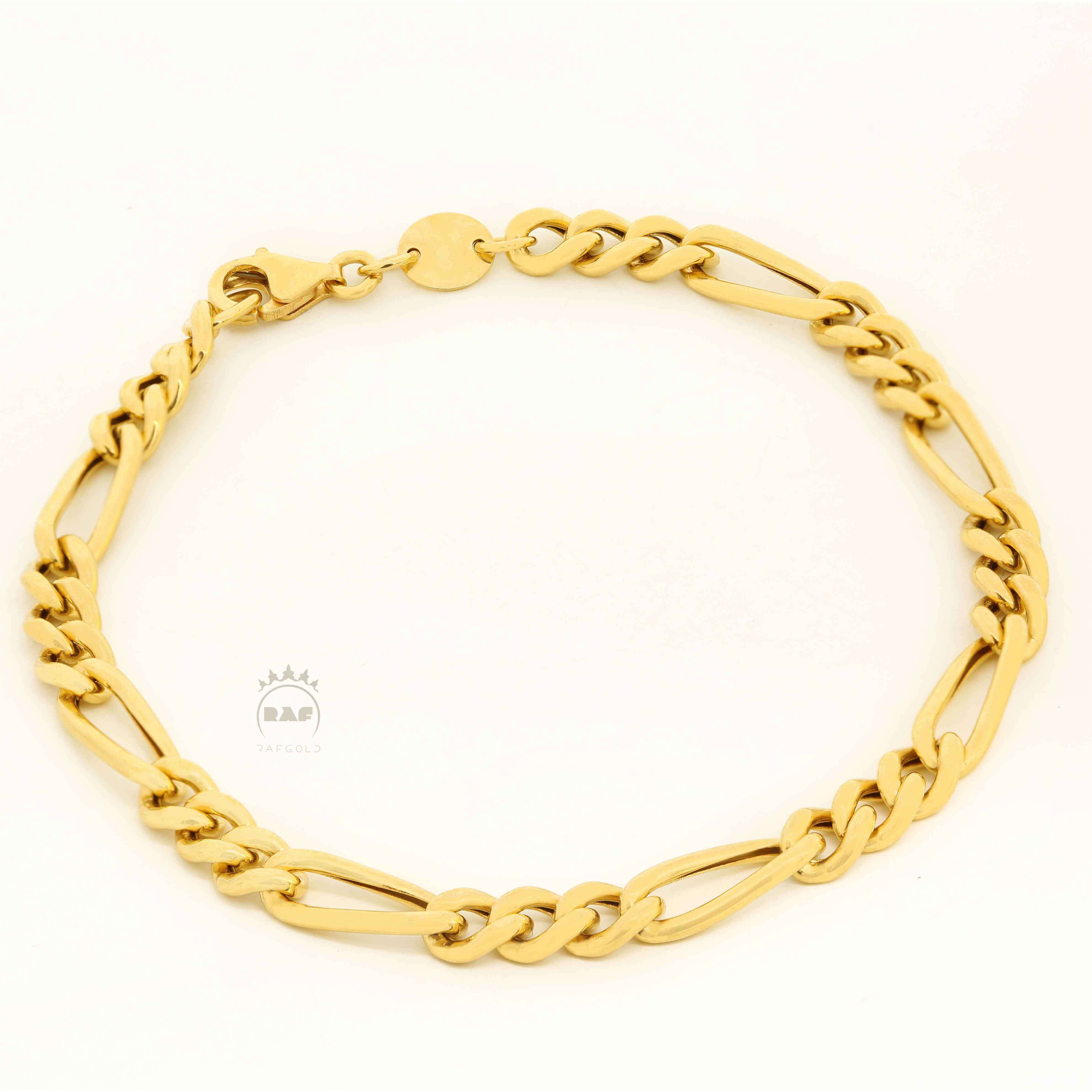 دستبند طلا زنانه فیگارو  WD140Z