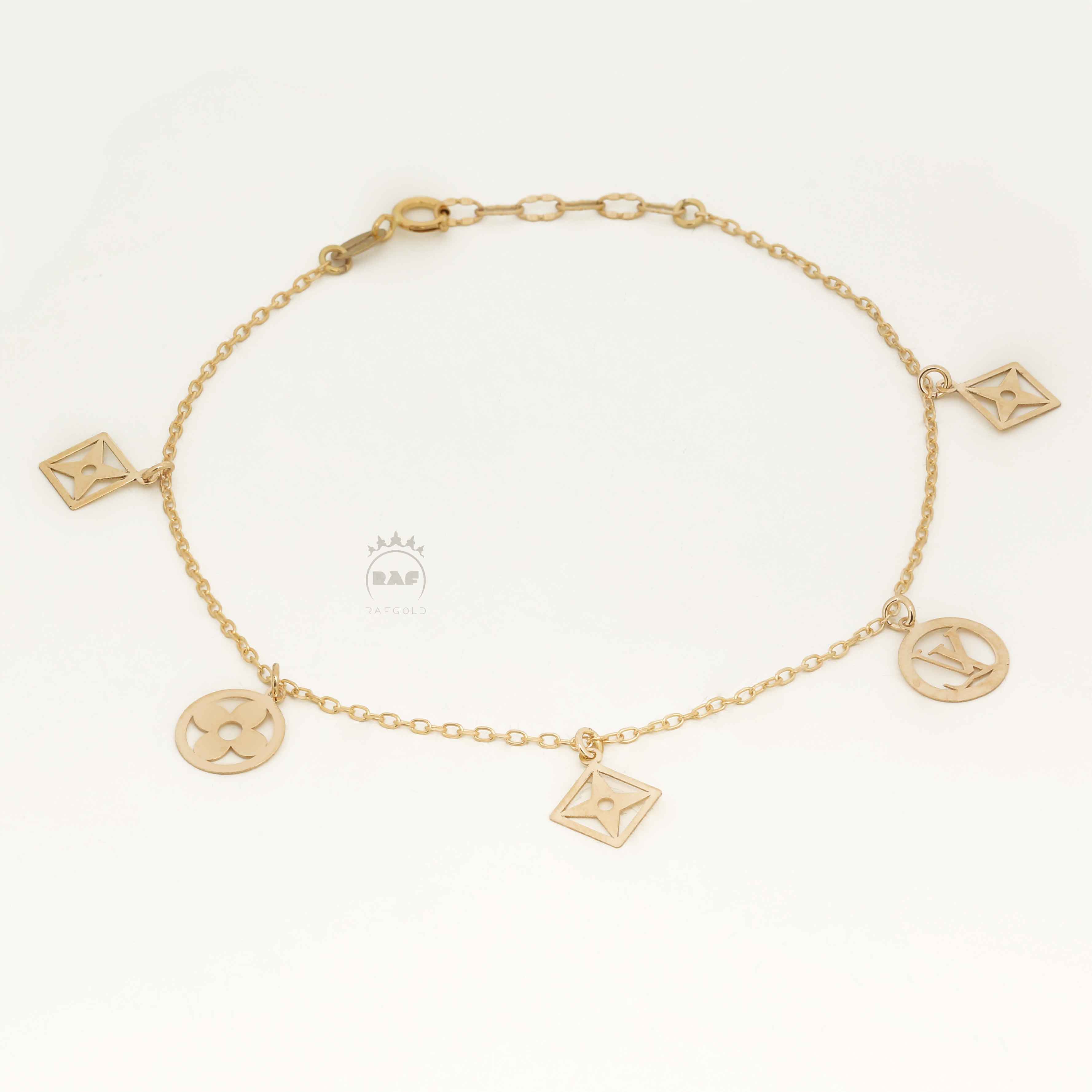 دستبند طلا زنانه ظریف  WD129Z