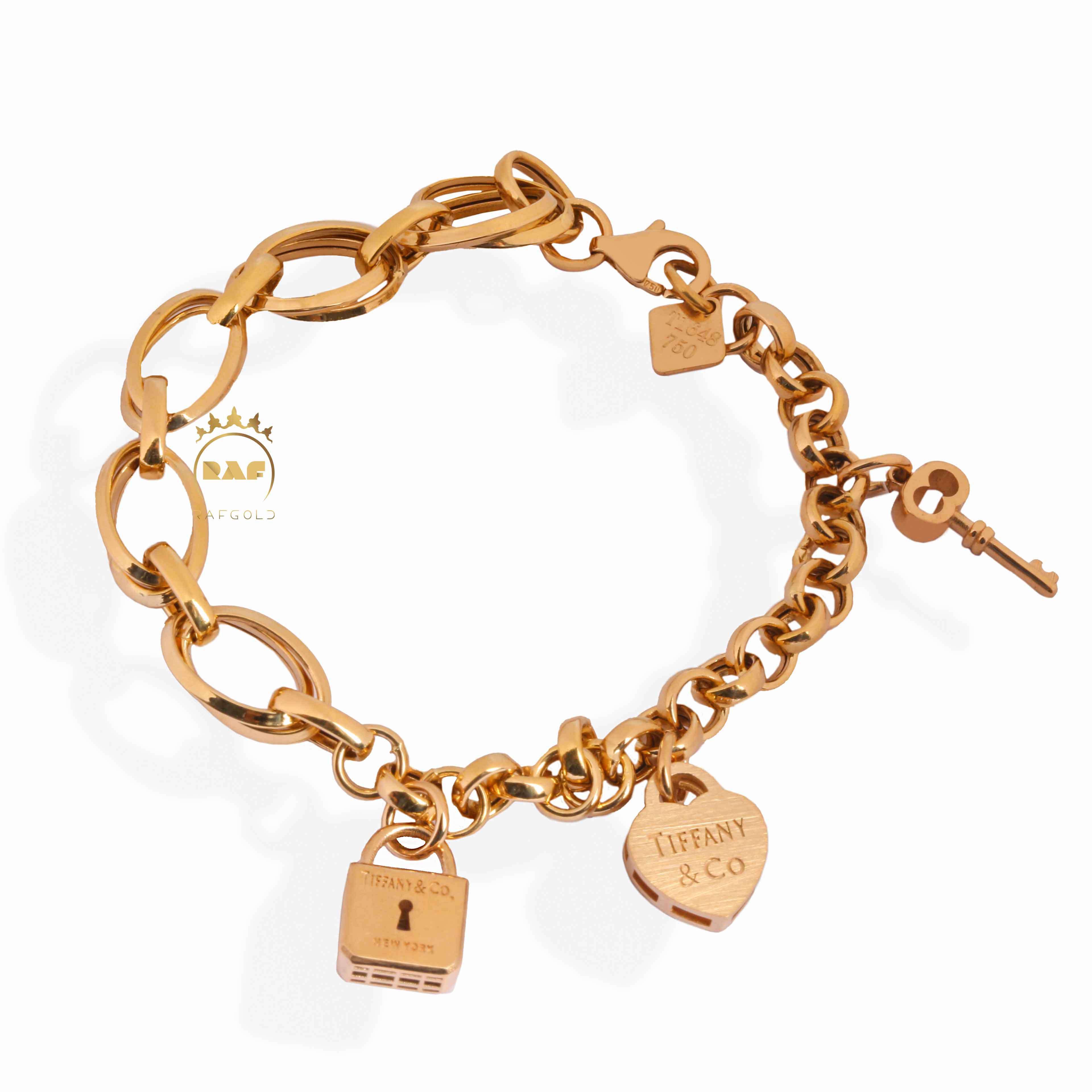 دستبند طلا زنانه تیفانی  WD180Z