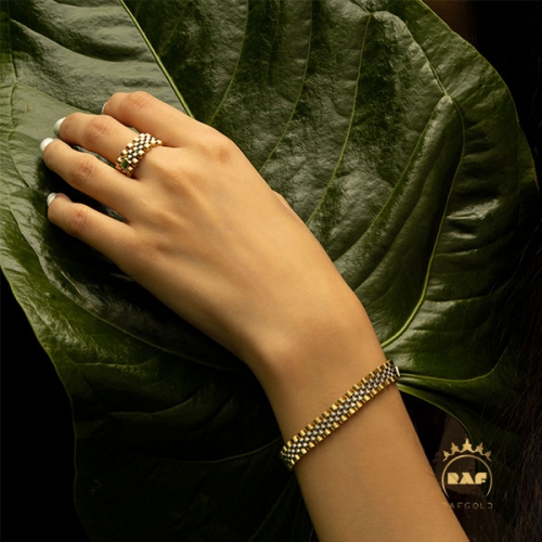 دستبند طلا زنانه رولکس WD167Z
