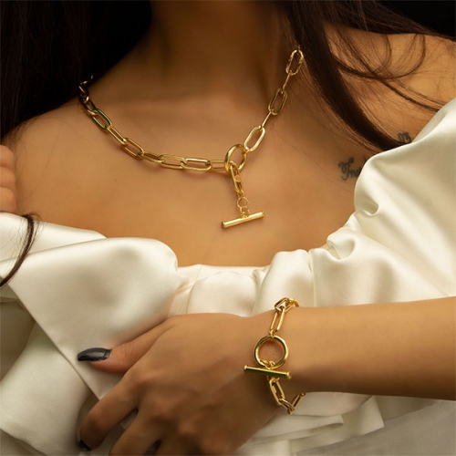دستبند طلا زنانه مینیمال  WD148Z