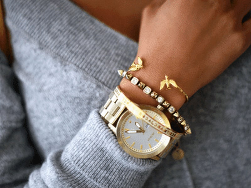 خرید انواع دستبند طلا از راف گلد